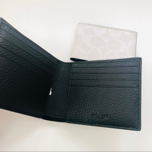 Coach Marvel 3-In-1 Wallet White Signature Canvas - Picture 4 of 8